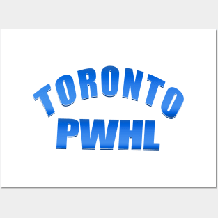 Gradient Colors Toronto PWHL Posters and Art